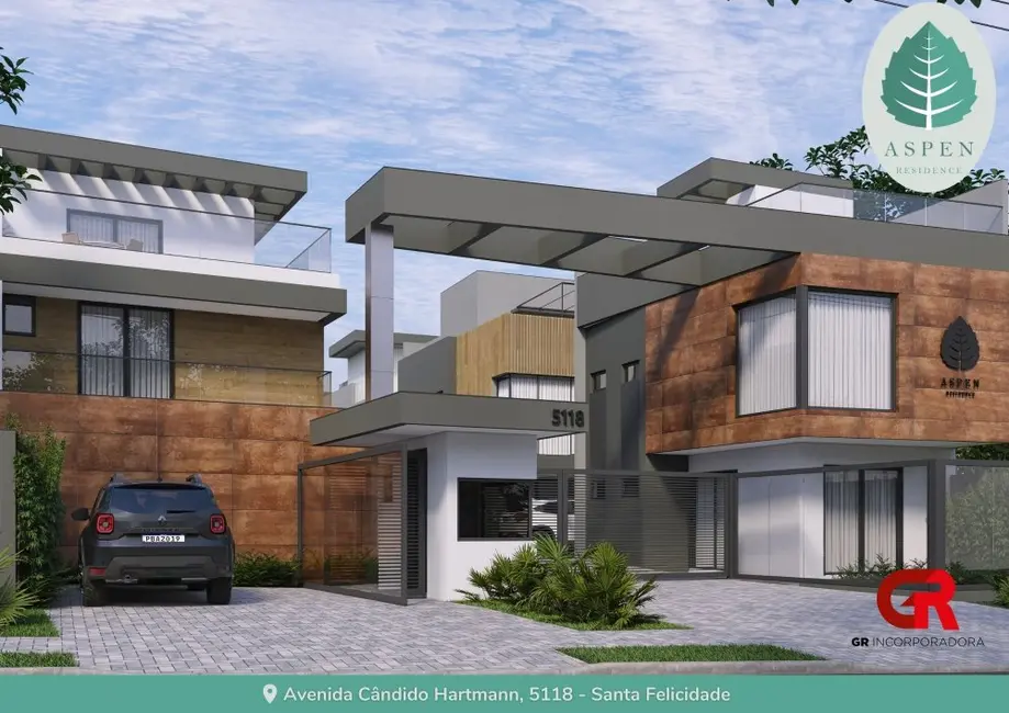 Foto 1 de Casa com 3 quartos à venda, 172m2 em Santa Felicidade, Curitiba - PR