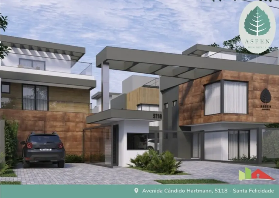 Foto 1 de Casa com 3 quartos à venda, 191m2 em Santa Felicidade, Curitiba - PR