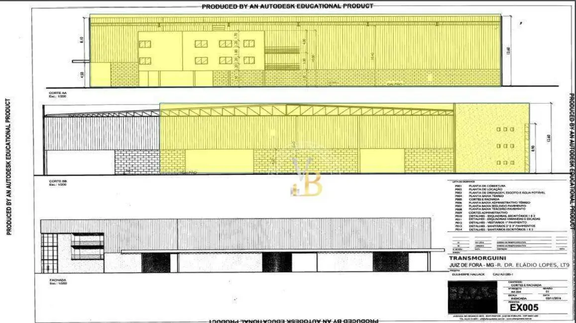 Foto 10 de Armazém / Galpão para alugar, 3600m2 em Distrito Industrial, Juiz De Fora - MG