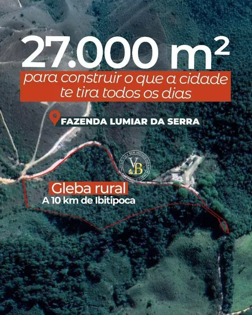 Foto 1 de Fazenda / Haras à venda, 27000m2 em Lima Duarte - MG