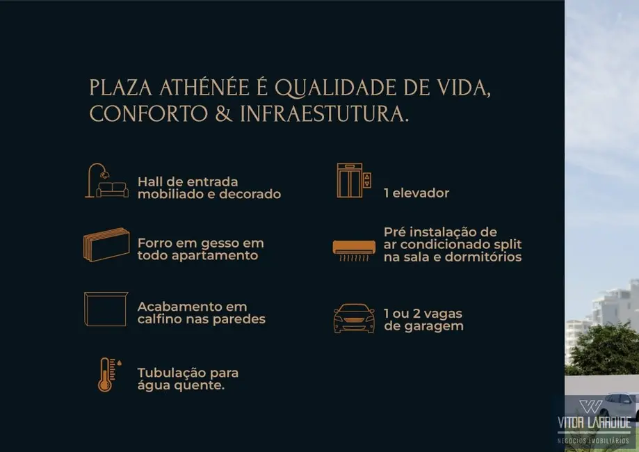 Foto 2 de Apartamento com 3 quartos à venda, 79m2 em Recife, Tubarao - SC