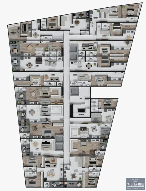 Foto 3 de Apartamento com 2 quartos à venda, 79m2 em Porto Belo - SC
