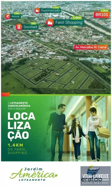 Terreno / Lote à venda, 252m2 em Passagem, Tubarao - SC - imagem 1 Foto 1 de Terreno / Lote à venda, 252m2 em Passagem, Tubarao - SC
