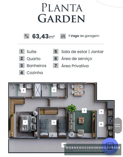 Foto 1 de Apartamento com 2 quartos à venda, 76m2 em Morada do Sol, Montes Claros - MG