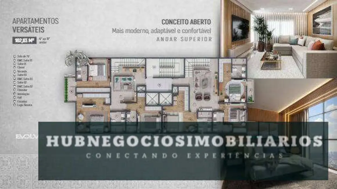 Foto 8 de Apartamento com 3 quartos à venda, 104m2 em Jardim Parque Morada do Sol, Montes Claros - MG