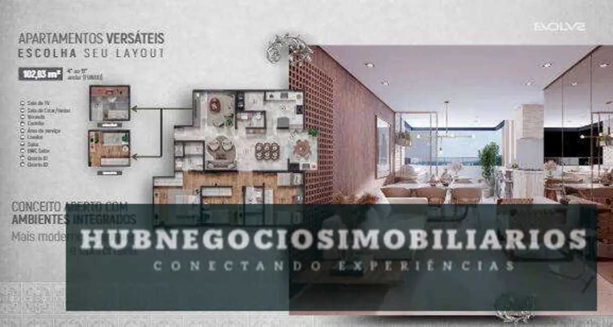 Foto 5 de Apartamento com 3 quartos à venda, 104m2 em Jardim Parque Morada do Sol, Montes Claros - MG