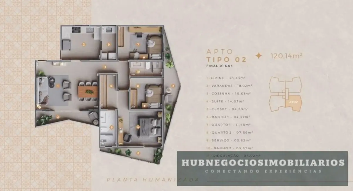 Apartamento com 3 quartos à venda, 120m2 em Morada do Sol, Montes Claros - MG - imagem 9 Foto 9 de Apartamento com 3 quartos à venda, 120m2 em Morada do Sol, Montes Claros - MG