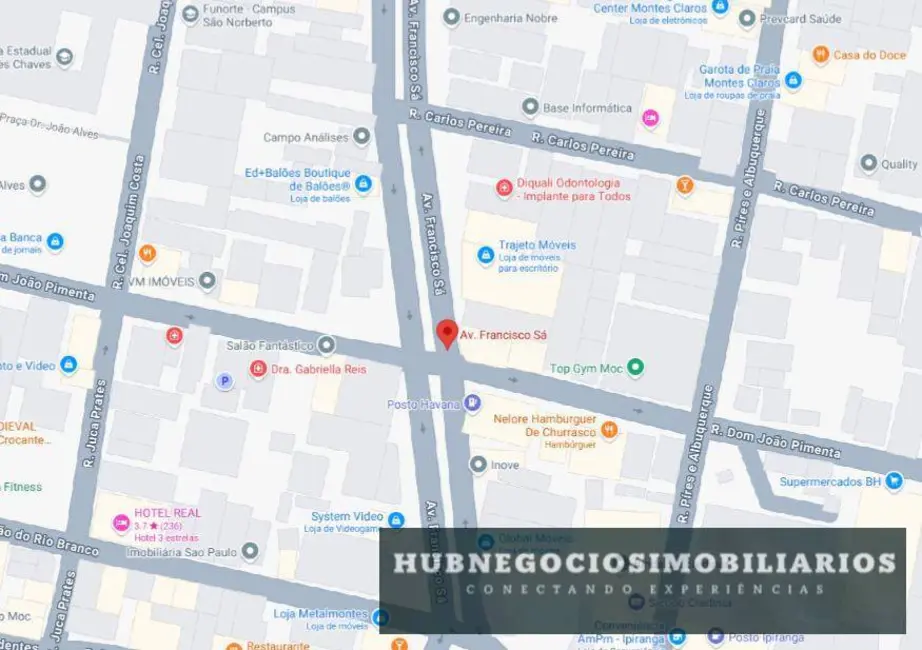 Terreno / Lote à venda, 329m2 em Centro, Montes Claros - MG - imagem 3 Foto 3 de Terreno / Lote à venda, 329m2 em Centro, Montes Claros - MG