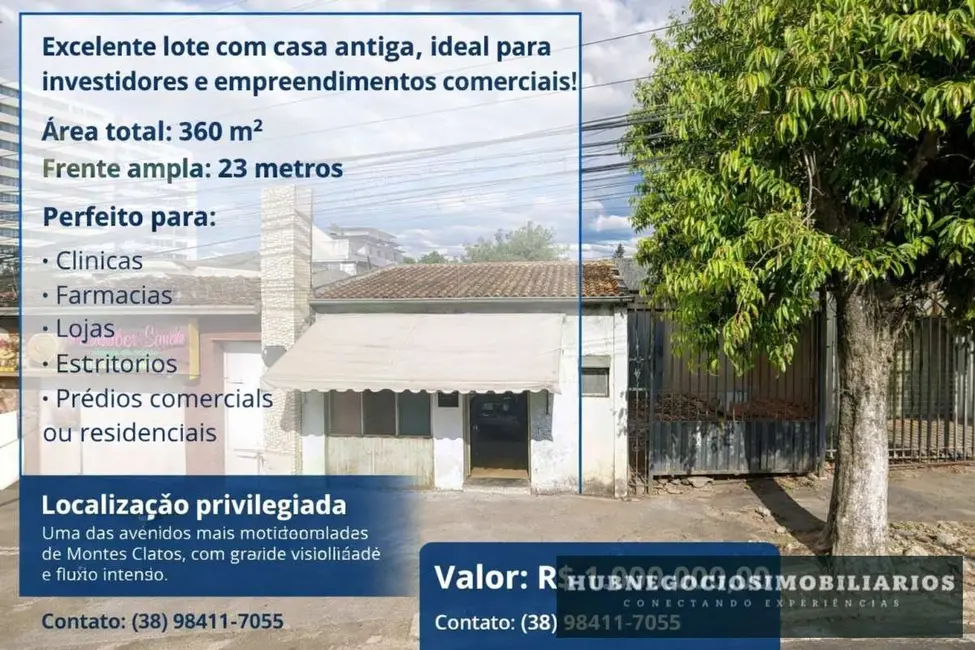 Foto 1 de Loja à venda, 360m2 em Sagrada Família, Montes Claros - MG