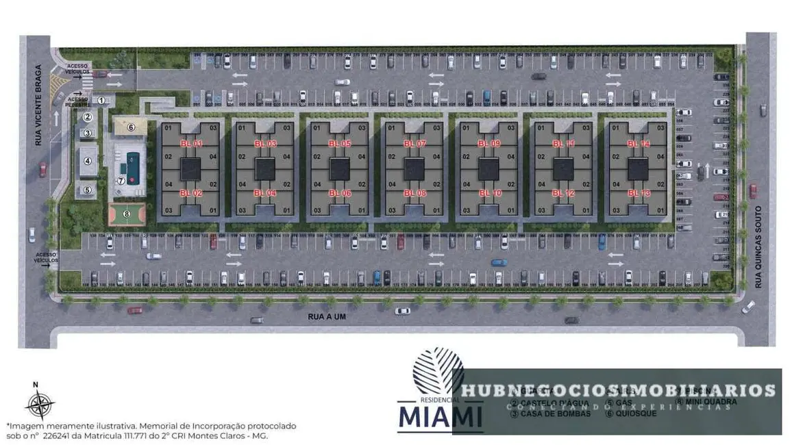 Apartamento com 2 quartos à venda, 43m2 em Vila Atlântida, Montes Claros - MG - imagem 7 Foto 7 de Apartamento com 2 quartos à venda, 43m2 em Vila Atlântida, Montes Claros - MG