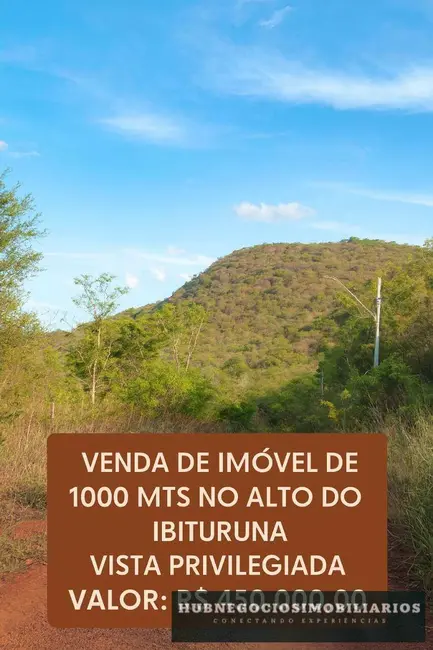 Foto 4 de Terreno / Lote à venda, 980m2 em Ibituruna, Montes Claros - MG