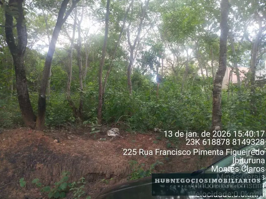 Foto 2 de Terreno / Lote à venda, 477m2 em Ibituruna, Montes Claros - MG