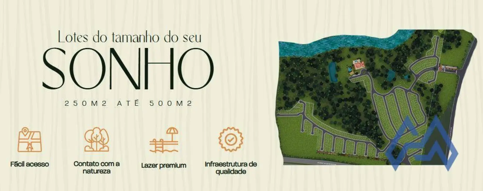 Foto 1 de Terreno / Lote à venda, 250m2 em Porto Feliz - SP