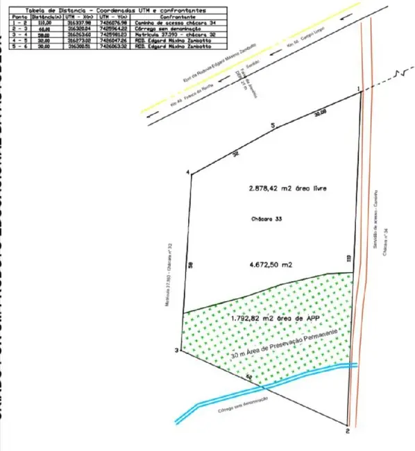 Foto 9 de Terreno / Lote à venda e para alugar, 5000m2 em Chácara Lagoa Branca, Campo Limpo Paulista - SP
