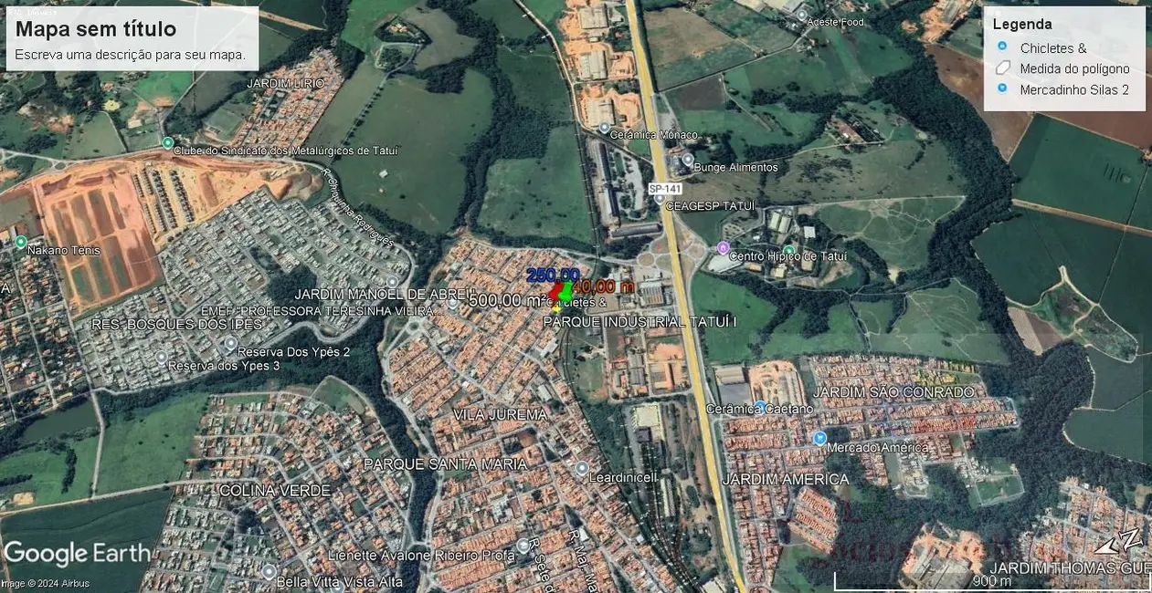 Foto 11 de Chácara à venda, 1000m2 em Jardim Palmira, Tatui - SP