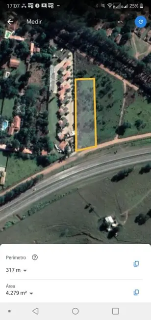 Foto 1 de Terreno / Lote à venda, 4384m2 em Vale dos Lagos, Tatui - SP