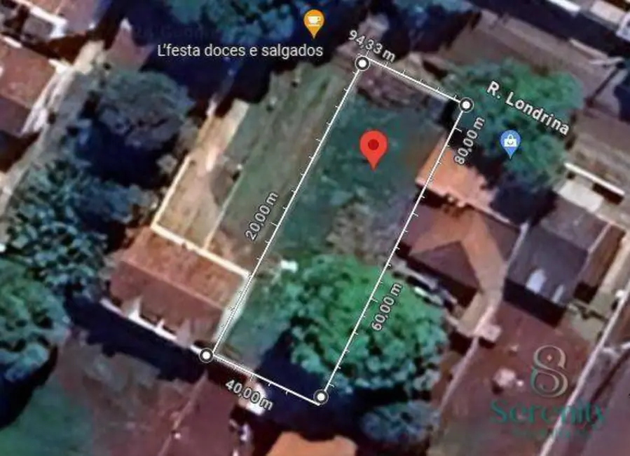 Foto 1 de Terreno / Lote à venda, 420m2 em Jardim Aclimação, Maringa - PR