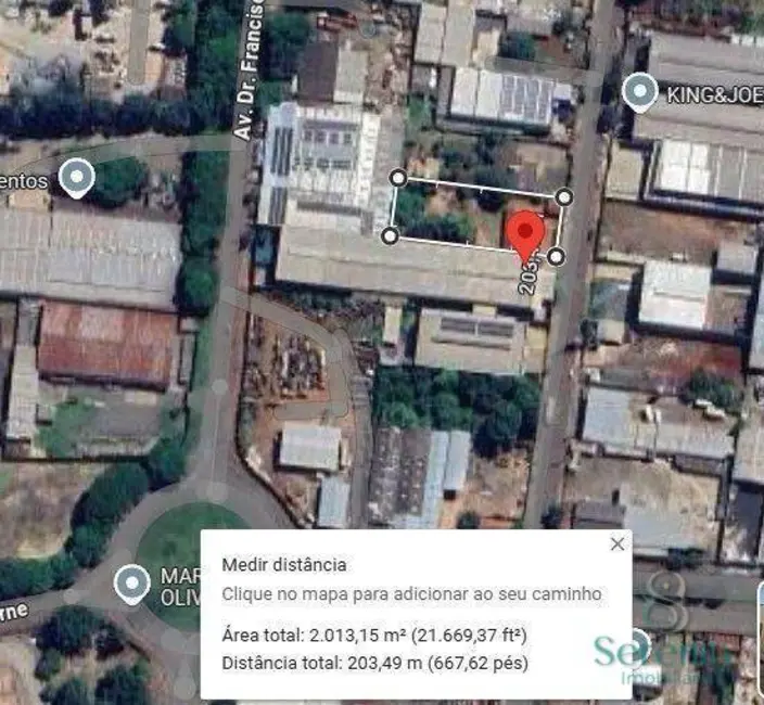 Foto 1 de Terreno / Lote à venda, 2000m2 em Cilo 3, Londrina - PR
