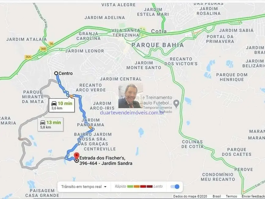 Foto 5 de Terreno / Lote à venda, 2743m2 em Jardim Sandra, Cotia - SP