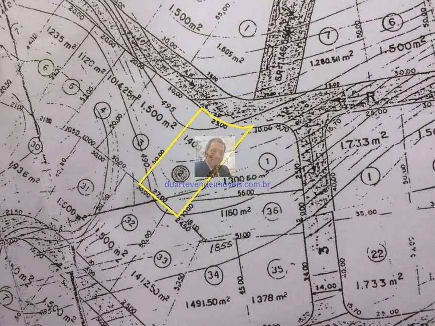 Foto 7 de Lote de Condomínio à venda, 1403m2 em Algarve, Cotia - SP