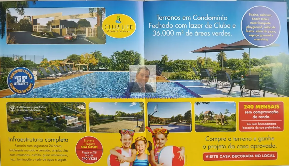 Foto 3 de Terreno / Lote à venda, 125m2 em Jardim Atalaia, Cotia - SP