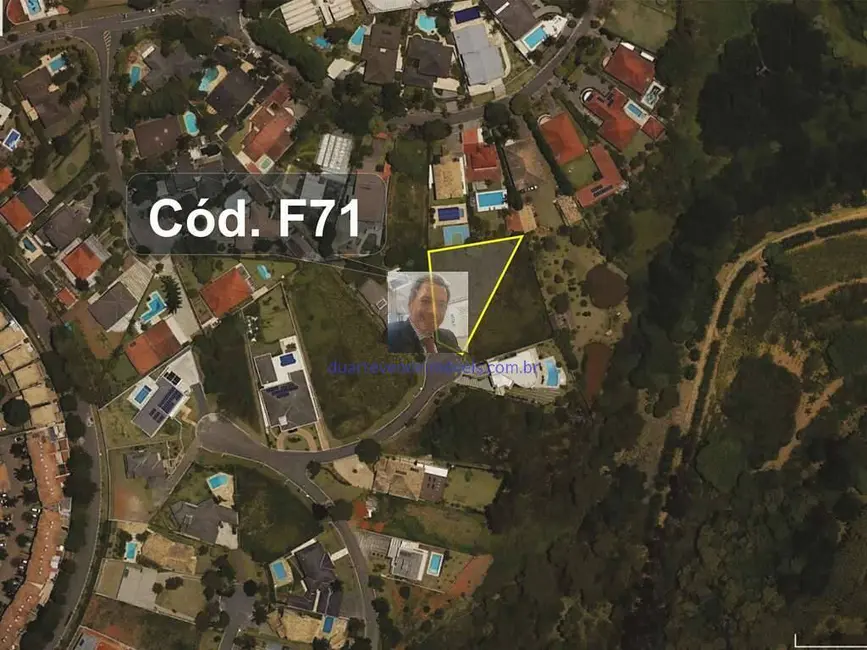 Foto 2 de Lote de Condomínio à venda, 1483m2 em Jardim Passárgada I, Cotia - SP