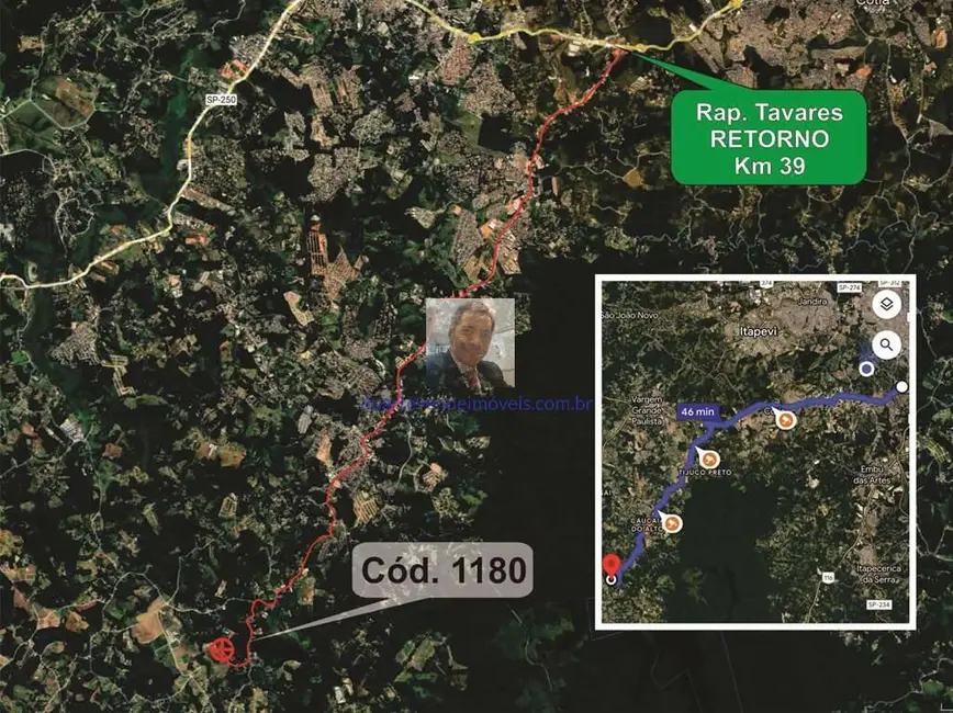 Foto 4 de Sítio / Rancho com 3 quartos à venda, 340m2 em Cachoeira, Cotia - SP