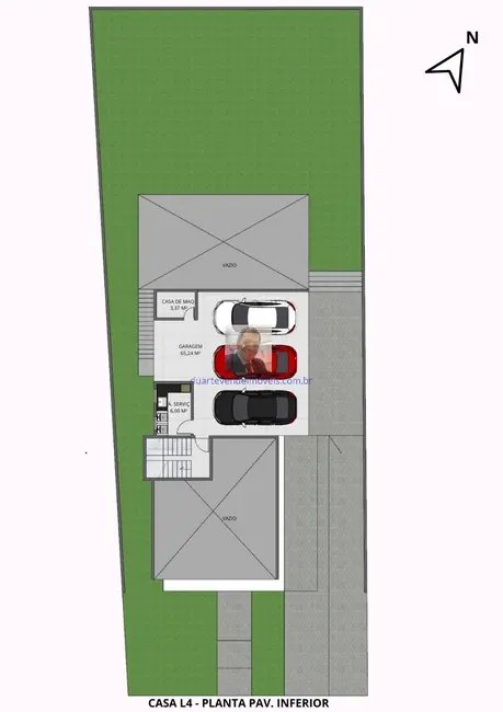 Foto 2 de Casa de Condomínio com 4 quartos à venda, 380m2 em Jardim do Golf I, Jandira - SP