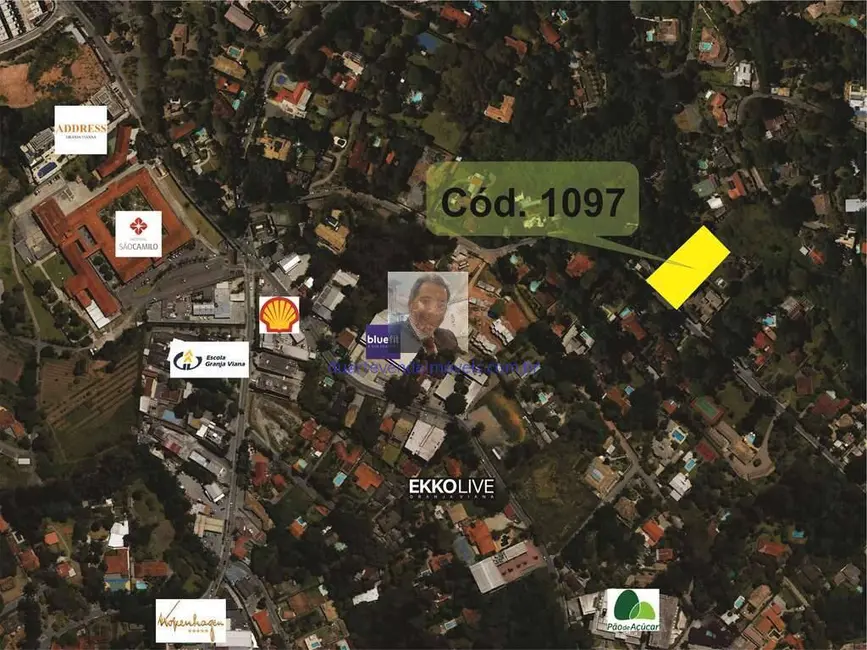 Foto 7 de Terreno / Lote à venda e para alugar, 2532m2 em Cotia - SP