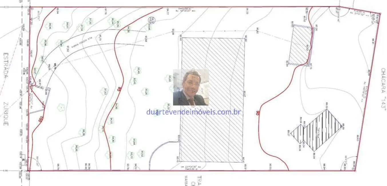 Foto 9 de Terreno / Lote à venda e para alugar, 2532m2 em Cotia - SP
