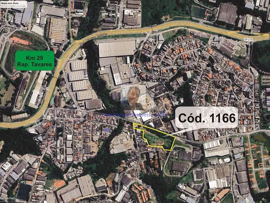 Foto 4 de Terreno / Lote à venda, 16538m2 em Jardim do Rio Cotia, Cotia - SP