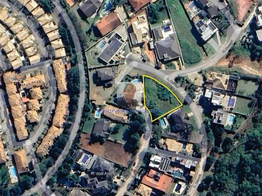 Foto 7 de Lote de Condomínio à venda, 1154m2 em Jardim Passárgada I, Cotia - SP