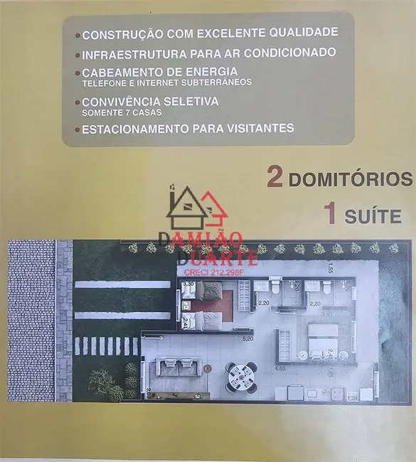 Casa de Condomínio com 2 quartos à venda, 60m2 em Vargem Grande Paulista - SP - imagem 2 Foto 2 de Casa de Condomínio com 2 quartos à venda, 60m2 em Vargem Grande Paulista - SP