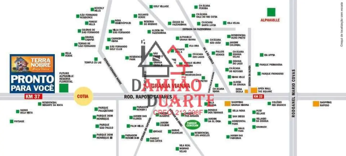Foto 3 de Casa de Condomínio com 3 quartos à venda, 115m2 em Sítio Boa Vista, Cotia - SP