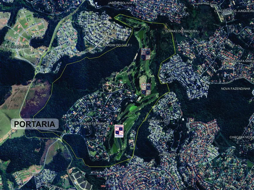 Foto 5 de Lote de Condomínio à venda, 1472m2 em Vila de São Fernando, Cotia - SP