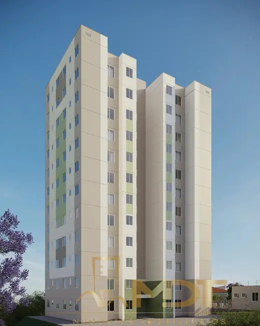 Foto 2 de Apartamento com 2 quartos à venda, 47m2 em Borba Gato, Sabara - MG