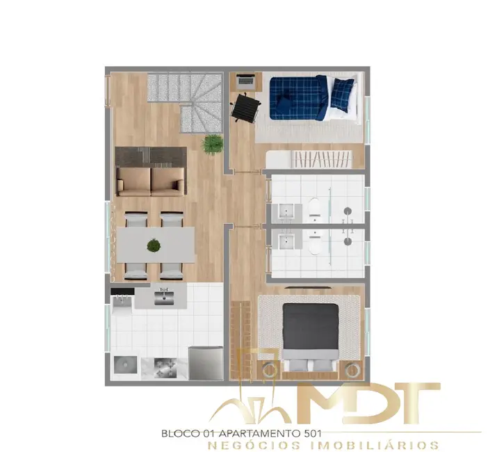 Foto 5 de Apartamento com 2 quartos à venda, 90m2 em Paquetá, Belo Horizonte - MG