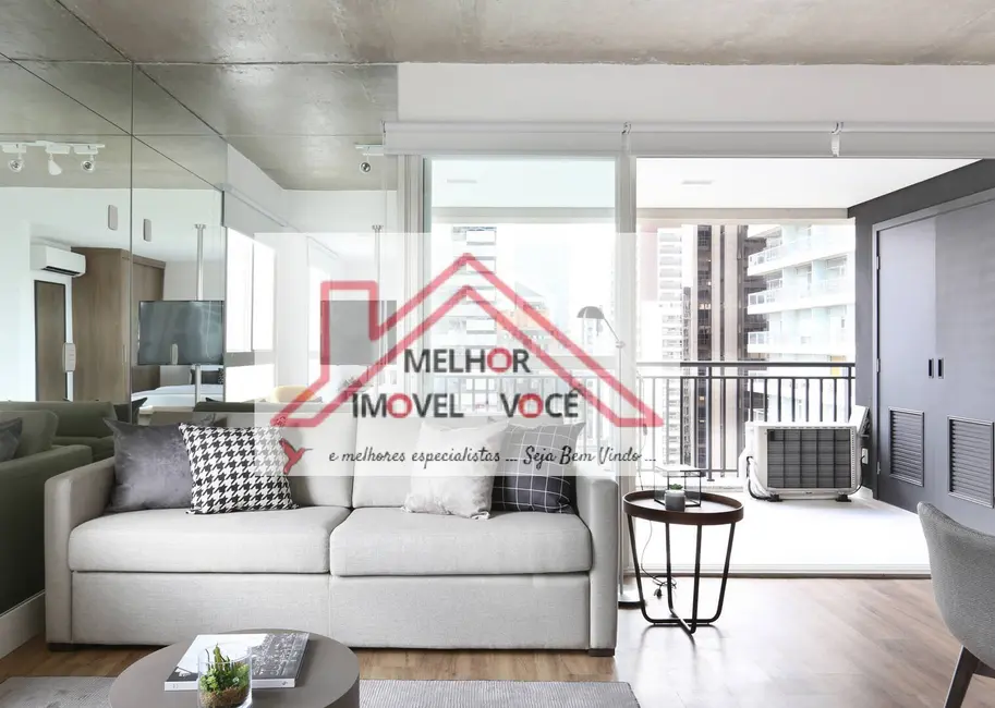 Foto 2 de Apartamento com 1 quarto para alugar, 63m2 em Cidade Monções, São Paulo - SP