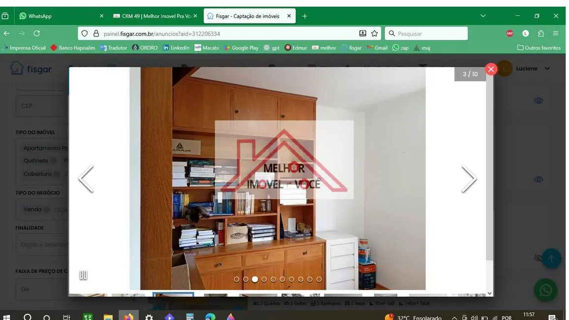 Foto 4 de Apartamento com 3 quartos à venda, 95m2 em Perdizes, São Paulo - SP