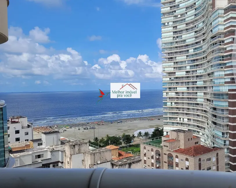 Foto 4 de Apartamento com 1 quarto para alugar, 52m2 em Pompéia, Santos - SP