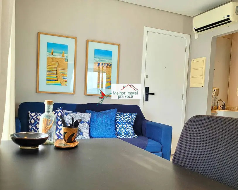 Foto 8 de Apartamento com 1 quarto para alugar, 52m2 em Pompéia, Santos - SP