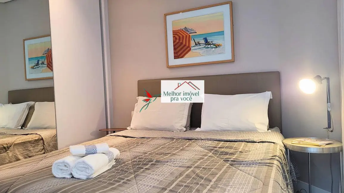 Foto 9 de Apartamento com 1 quarto para alugar, 52m2 em Pompéia, Santos - SP