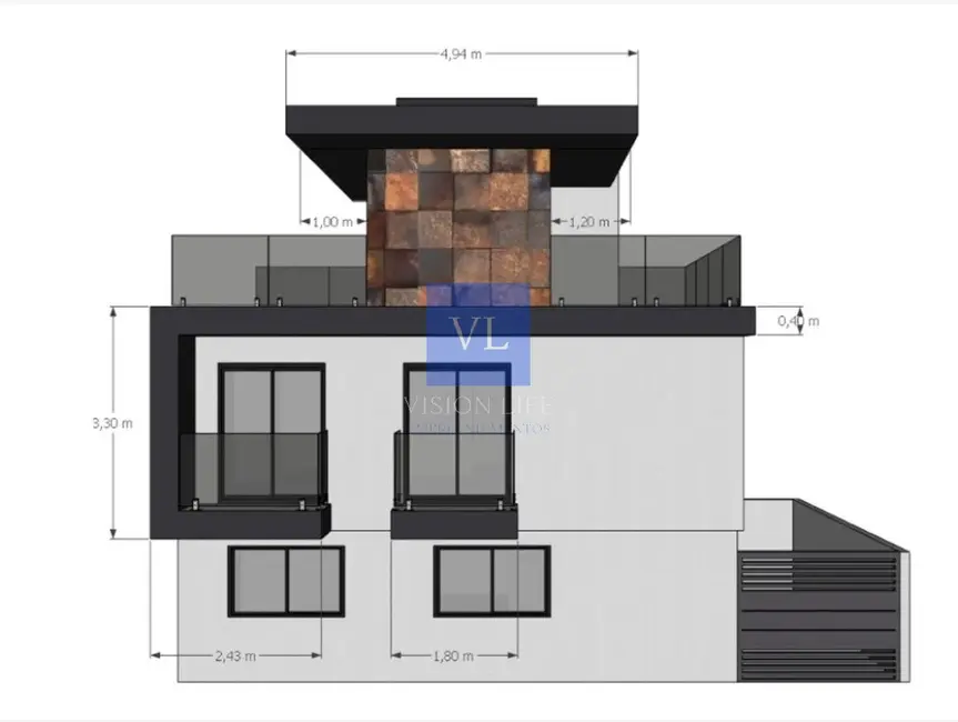 Casa de Condomínio com 3 quartos à venda, 110m2 em Abranches, Curitiba - PR - imagem 2 Foto 2 de Casa de Condomínio com 3 quartos à venda, 110m2 em Abranches, Curitiba - PR