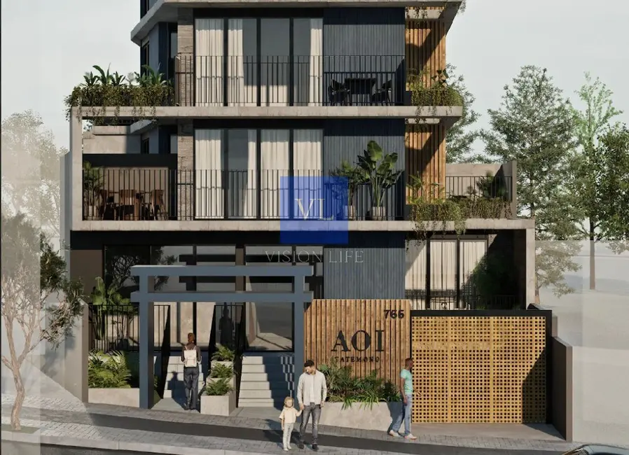 Foto 5 de Apartamento com 1 quarto à venda, 17m2 em Água Verde, Curitiba - PR