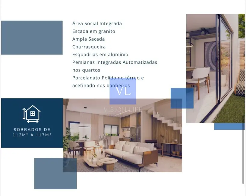 Foto 8 de Casa com 3 quartos à venda, 113m2 em Uberaba, Curitiba - PR