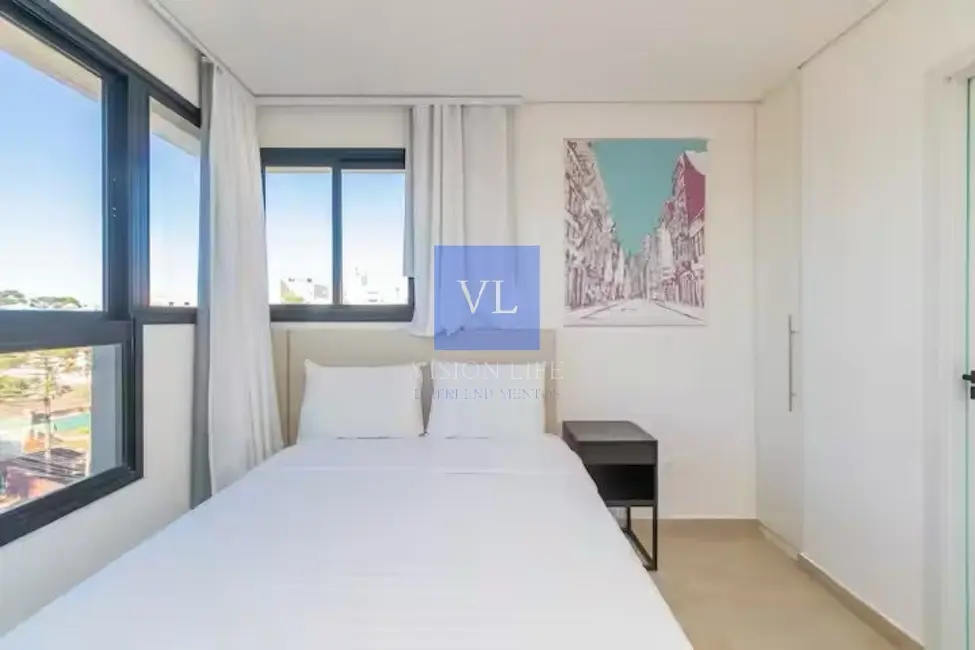Apartamento com 1 quarto à venda, 26m2 em Água Verde, Curitiba - PR - imagem 4 Foto 4 de Apartamento com 1 quarto à venda, 26m2 em Água Verde, Curitiba - PR