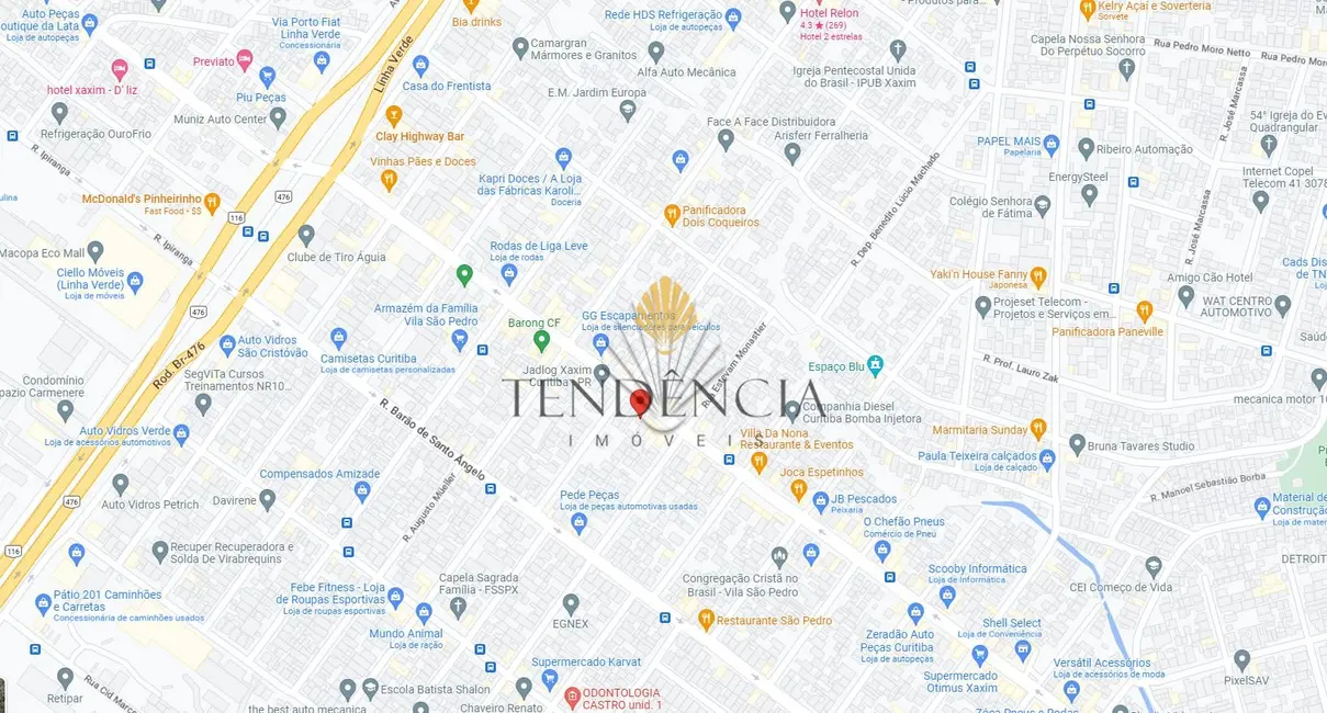 Foto 2 de Terreno / Lote à venda, 440m2 em Xaxim, Curitiba - PR