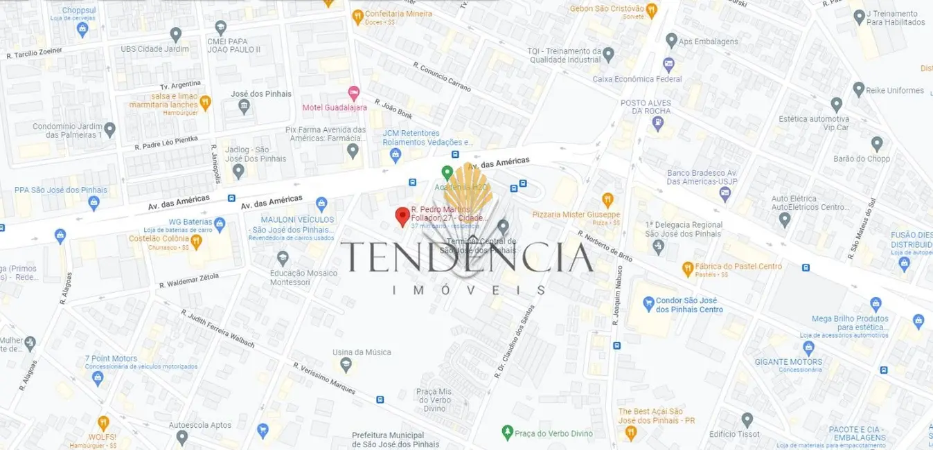 Terreno / Lote à venda, 697m2 em Centro, Sao Jose Dos Pinhais - PR - imagem 4 Foto 4 de Terreno / Lote à venda, 697m2 em Centro, Sao Jose Dos Pinhais - PR