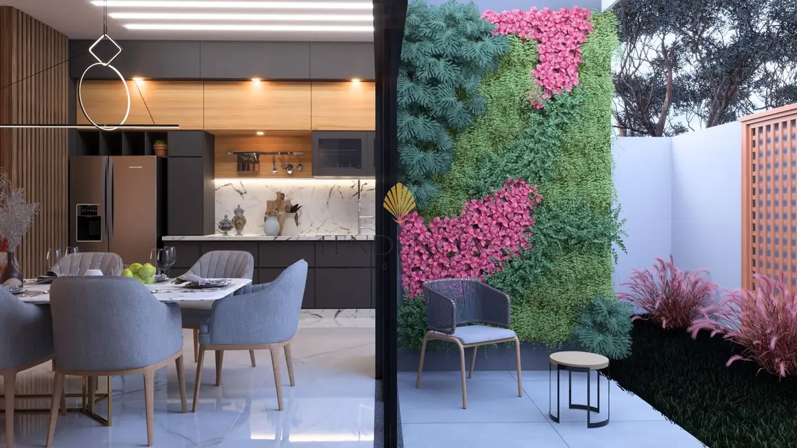 Foto 3 de Sobrado com 3 quartos à venda, 145m2 em Água Verde, Curitiba - PR