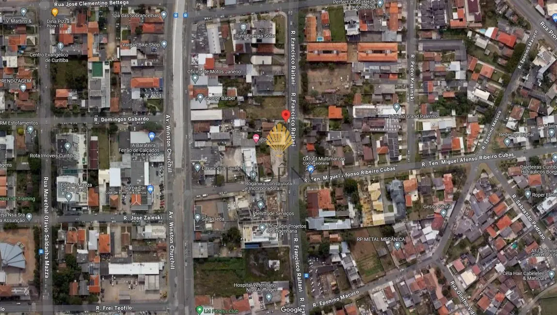 Foto 3 de Terreno / Lote à venda, 700m2 em Capão Raso, Curitiba - PR